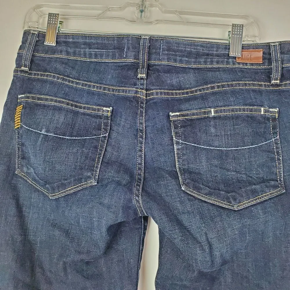 Paige Jimmy Jimmy Skinny‎ Crop Jeans Dark Wash Womens Size 27